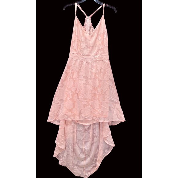 Rue 21 - Women's Summer Sleeveless High Low Hem Ruffle Dress - Pink - 2X - Picture 1 of 16